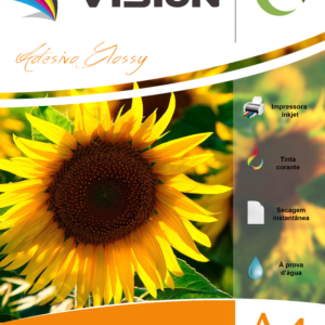 Glossy 115gr Adesivo A4